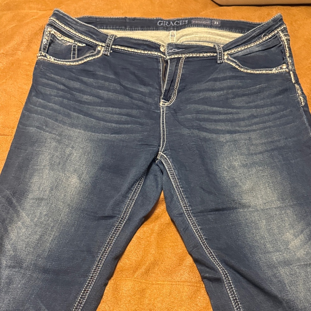 Grace Dark Blue Women's Jeans